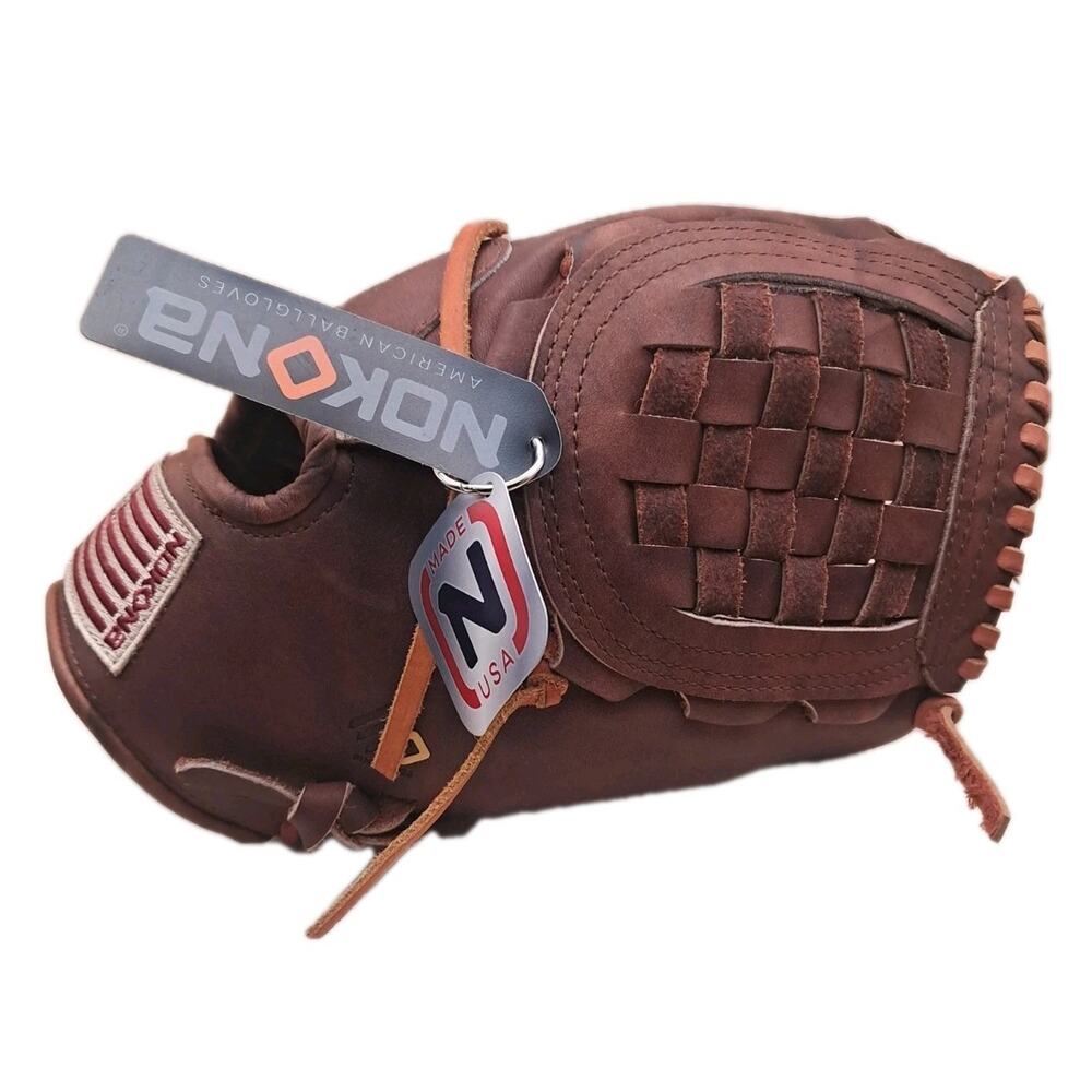 Nokona Walnut W-EP1200C / L All American Series Baseball Glove Made in USA W1200